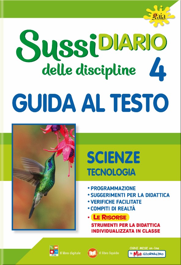 SussiDIARIO Delle Discipline 4 Guida Al Testo SCIENZE