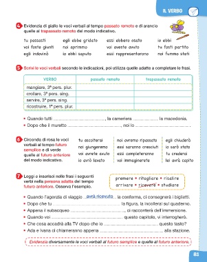 Page 83 - SussiDIARIO Dei Linguaggi 4 - GRAMMATICA