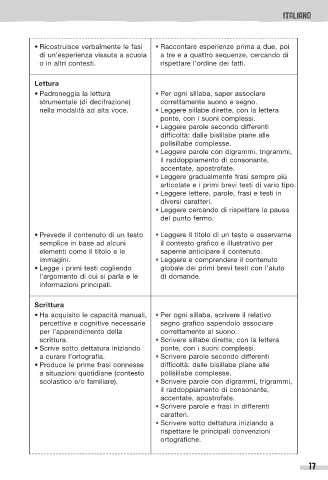 Page 17 - Imparo e mi diverto 1_Guida al testo_italiano