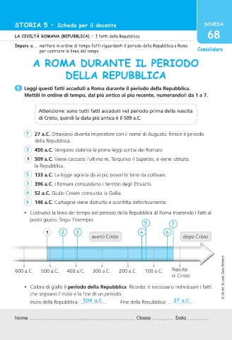 mappa della repubblica romana 509 a.C