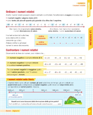 Linea dei numeri … anche fai da te